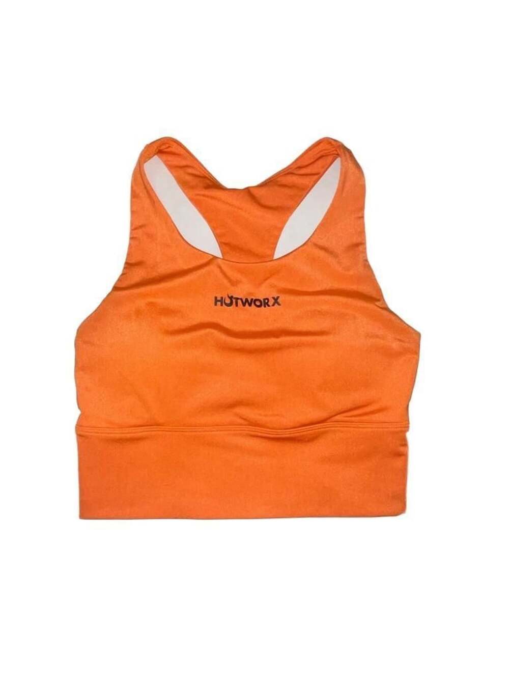 HOTWORX Racerback orange sports bra